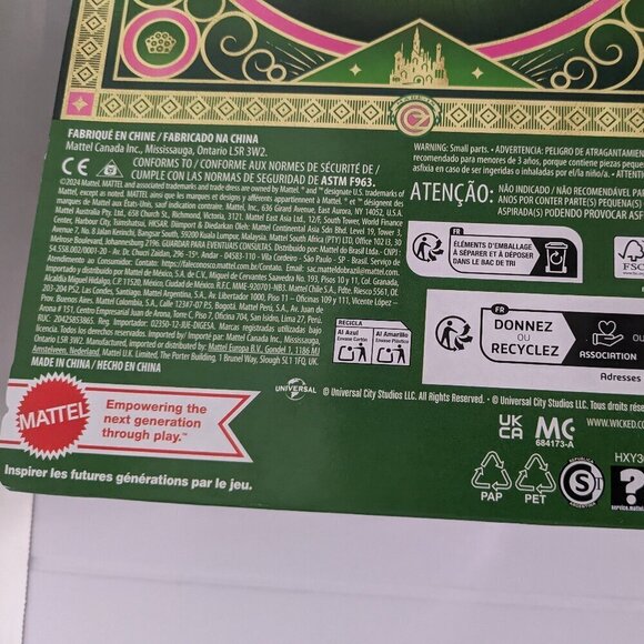 Collectible Mattel Wicked Movie Nessarose Fashion Doll - URL Misprint Error - Picture 11 of 16